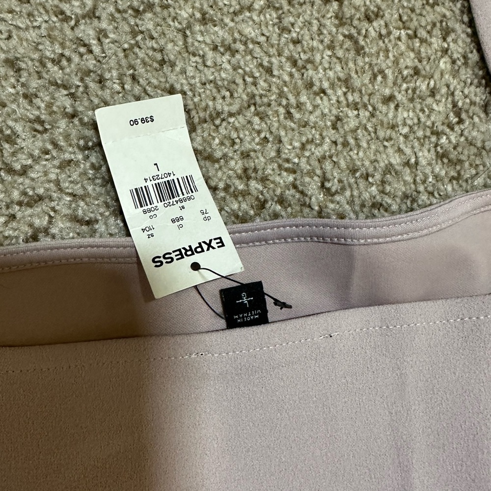 Taupe square neck body suit